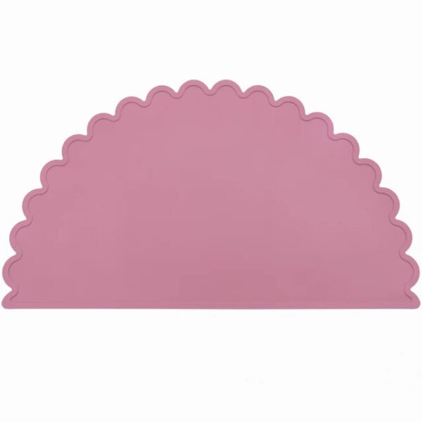 Squiggle Placemat (Large) - Dusty Rose